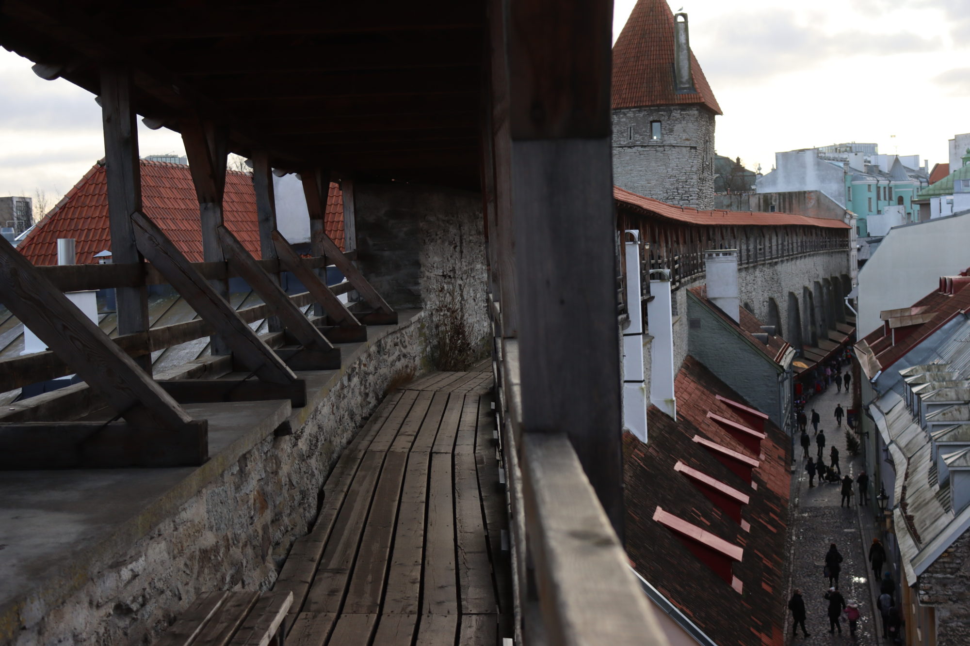 Hellemann Tower walkway, Tallinn Hellemann Tower walkway, Tallinn