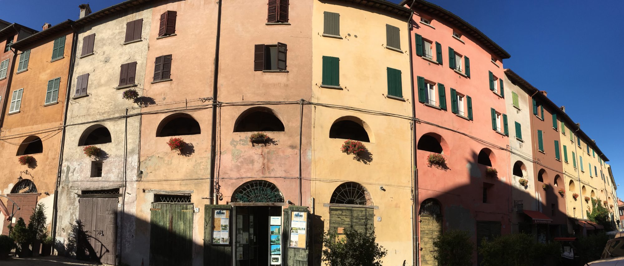 The landmark of Brisighella, Italy The landmark of Brisighella, Italy