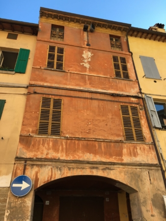 Italy's prettiest villages, ochre colored walls of Brisighella