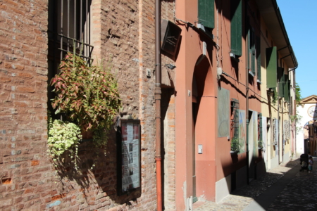 Street in Dozza, Emilia Romagna