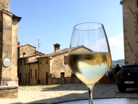 White wine in Italy's prettiest villages, Vigoleno