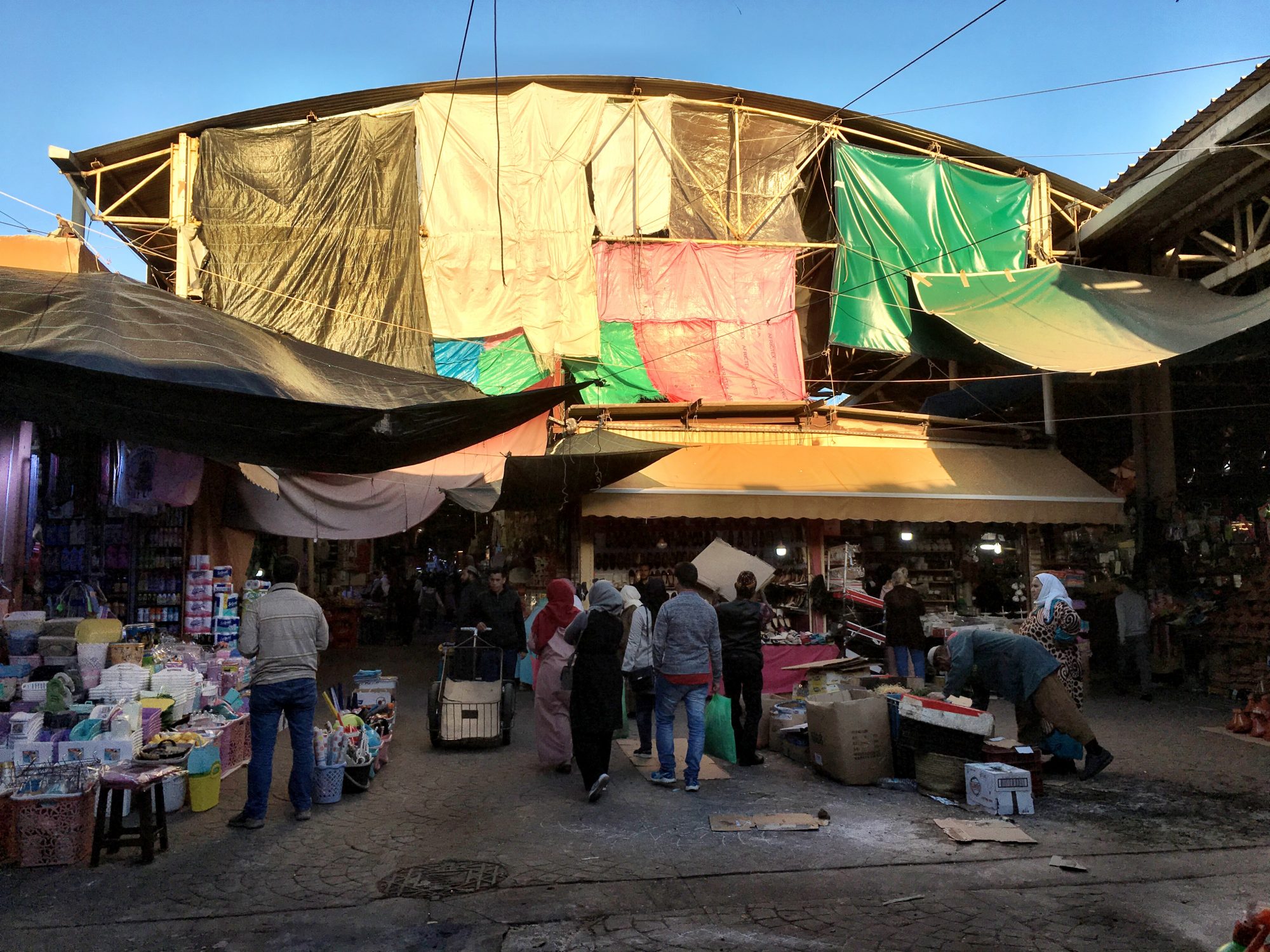 Agadir's main bazaar, Souk el Had