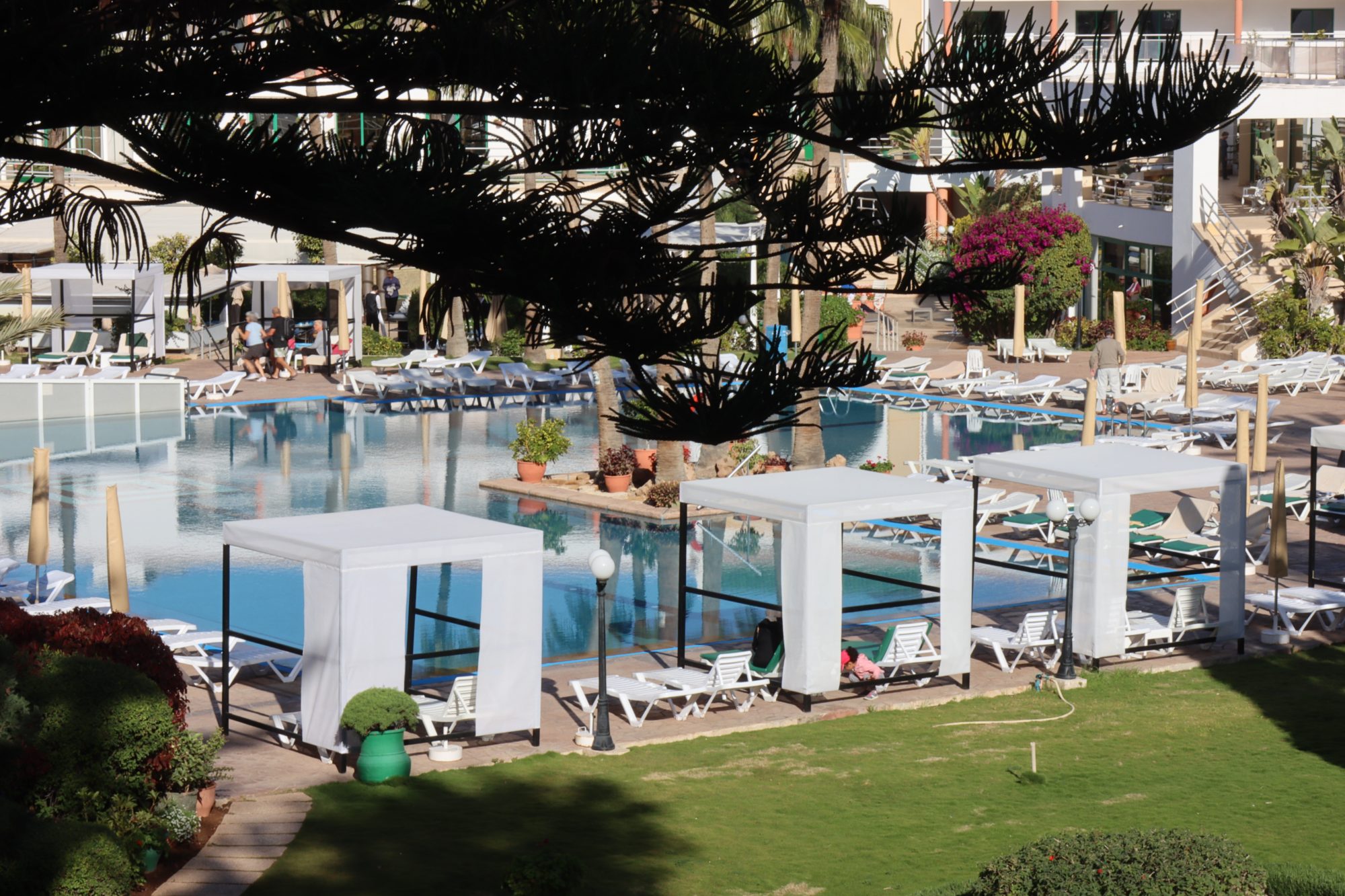 LTI Agadir Beach Club hotel pool and garden