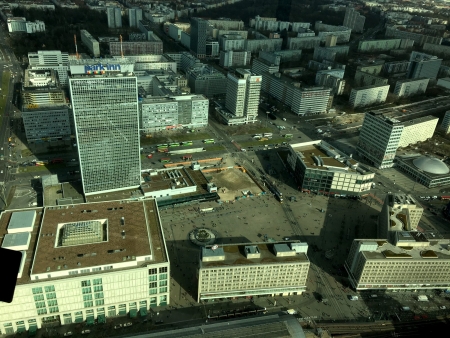 Alexanderplatz, Berlin from the Fernsehturm