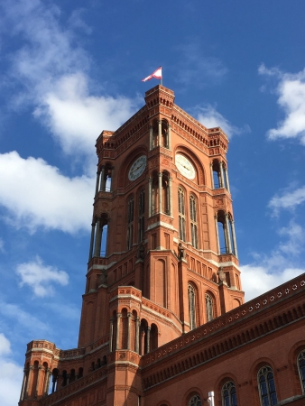 Berliner Rathaus, the Town Hall of Berlin