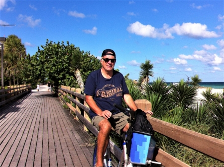 Dreaming about travel: Biking along Miami Beach