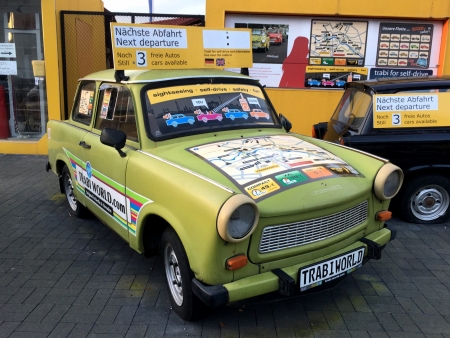 Sightseeing by Trabant, Berlin