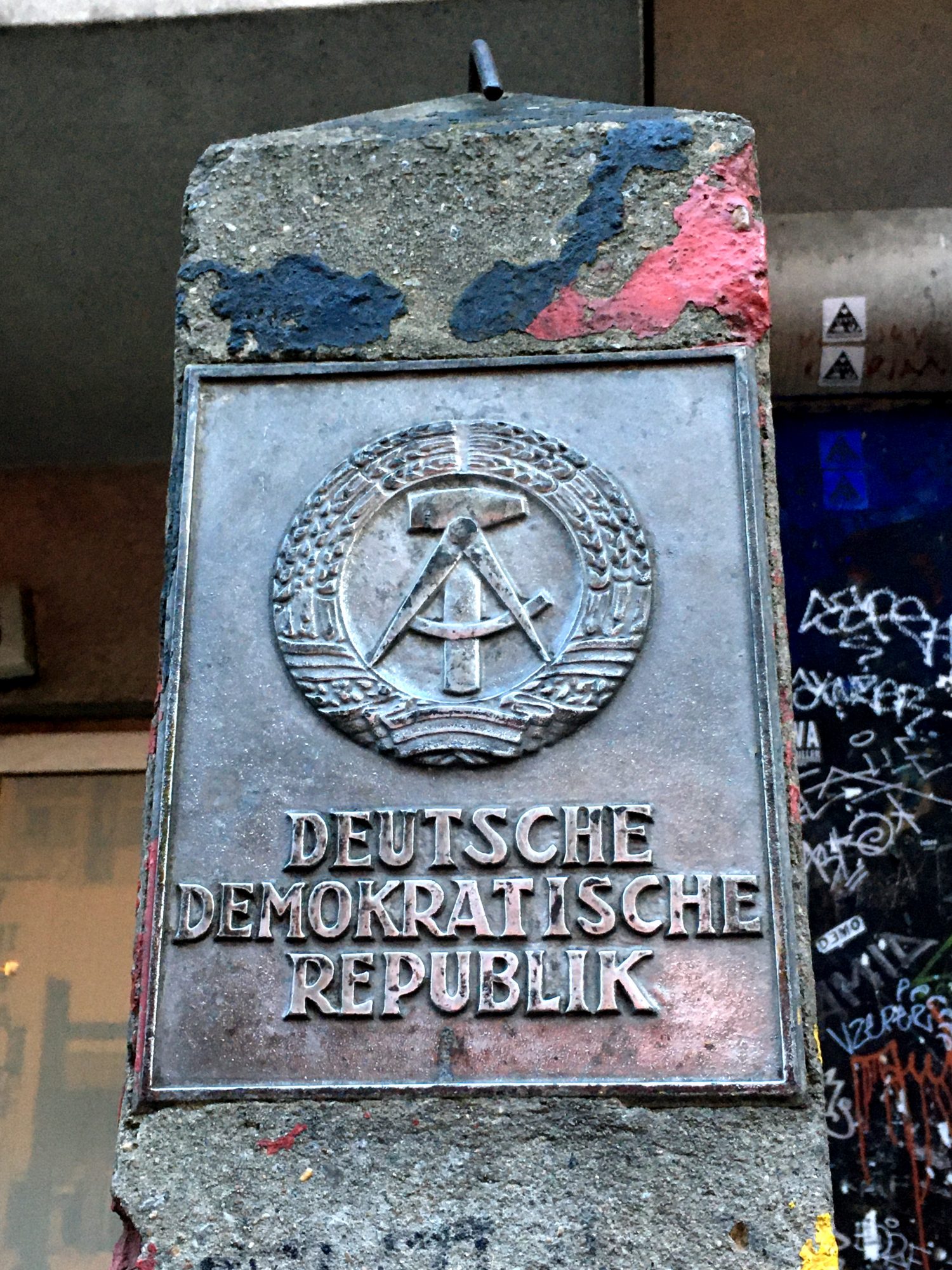The old GDR country border The old GDR country border