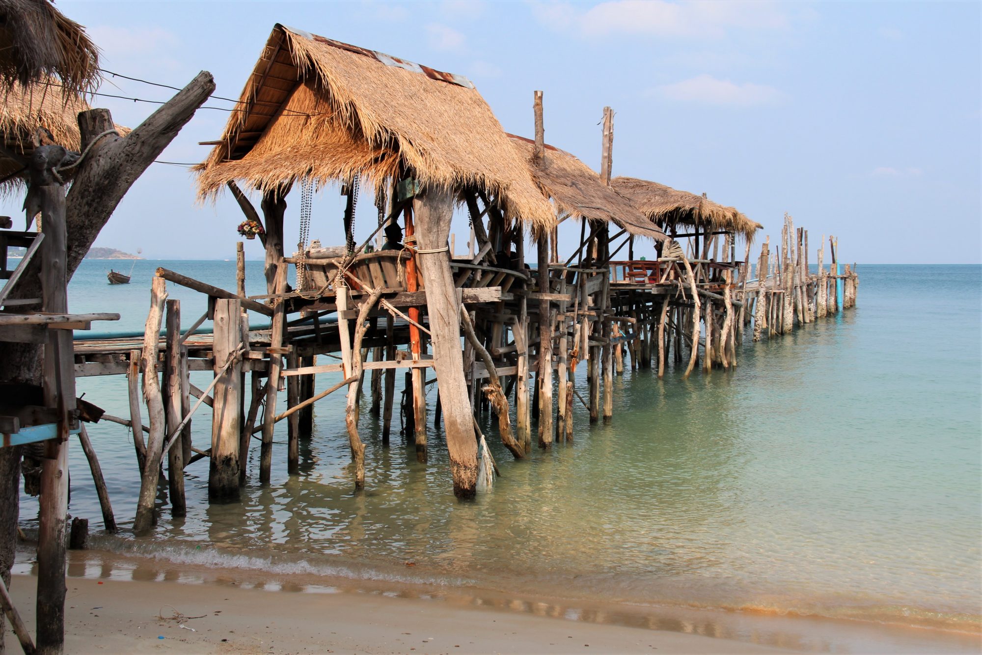 Boat pier on Ko Samet, Thailand