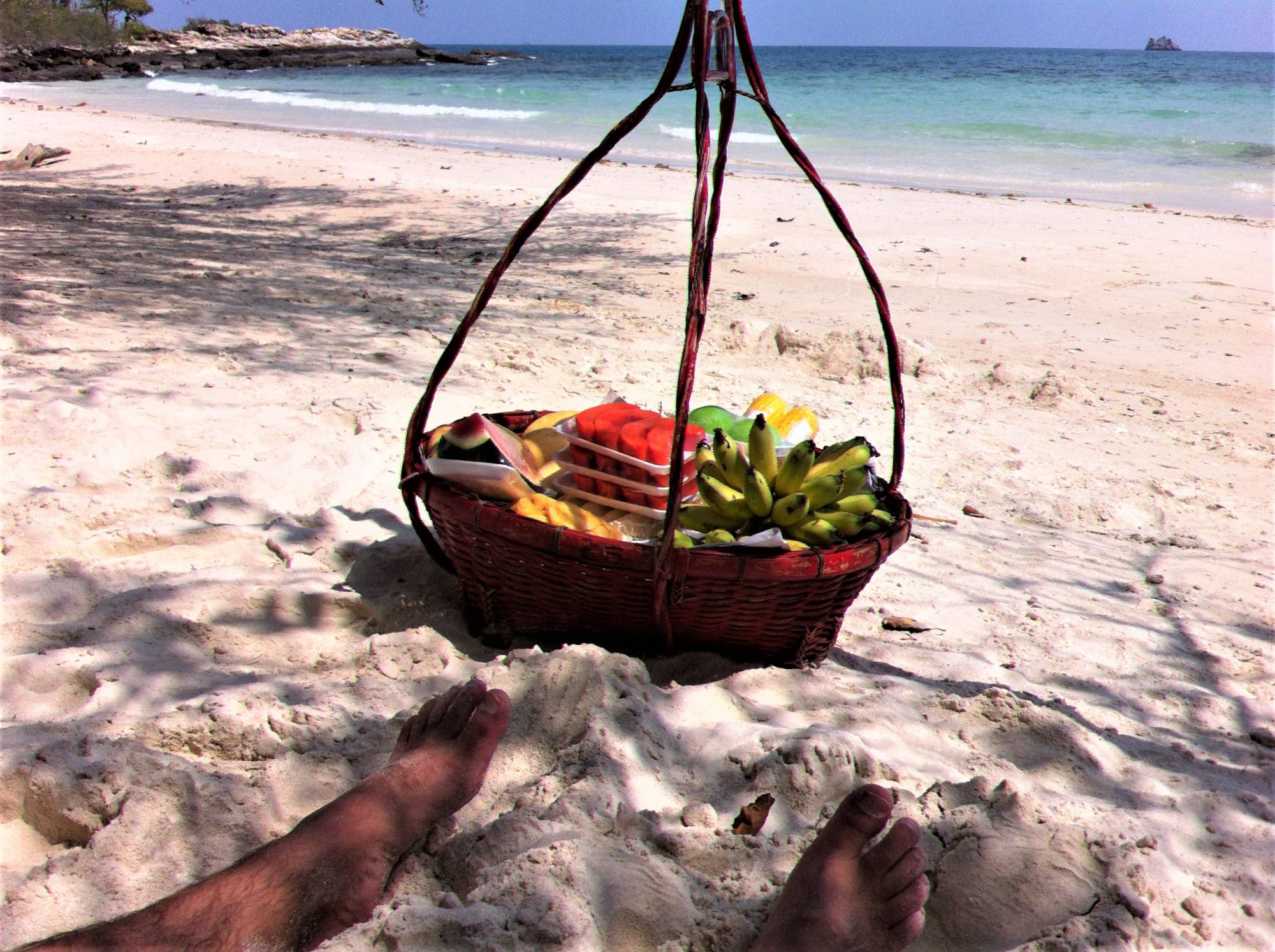 Enjoying one of the best Ko Samet beaches