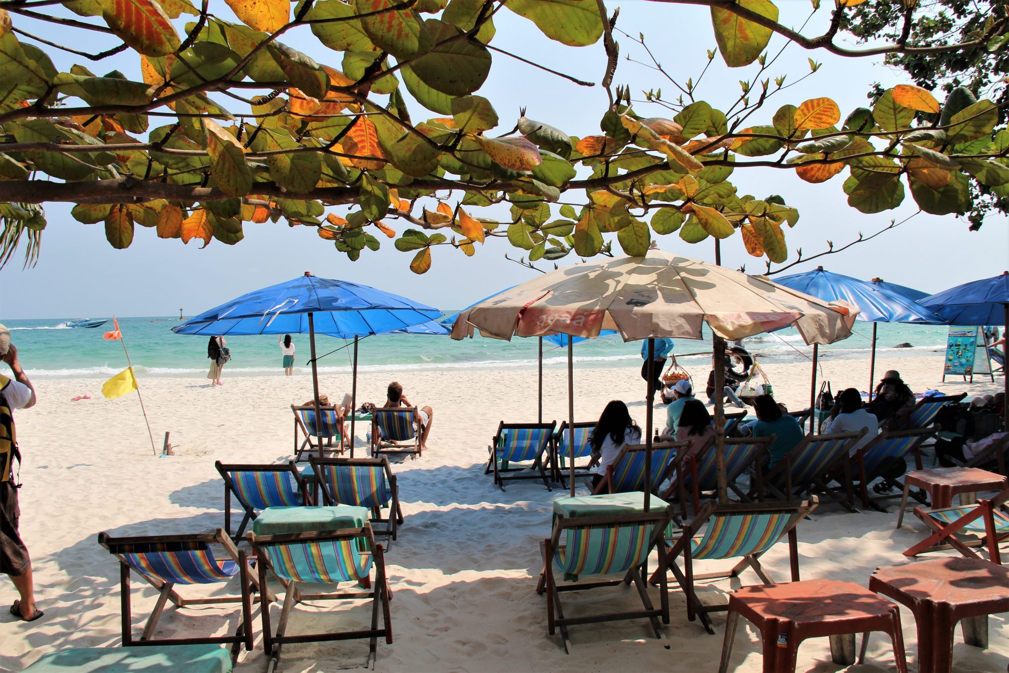 On the main beach of Ko Samet, Thailand