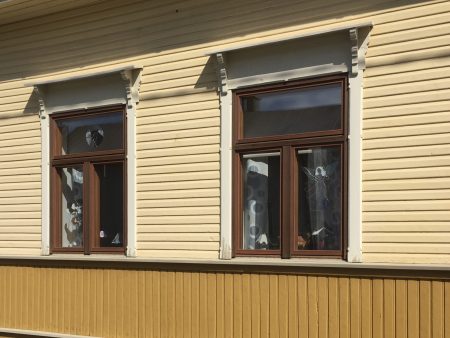 Kaskö windows, Ostrobothnia, Finland
