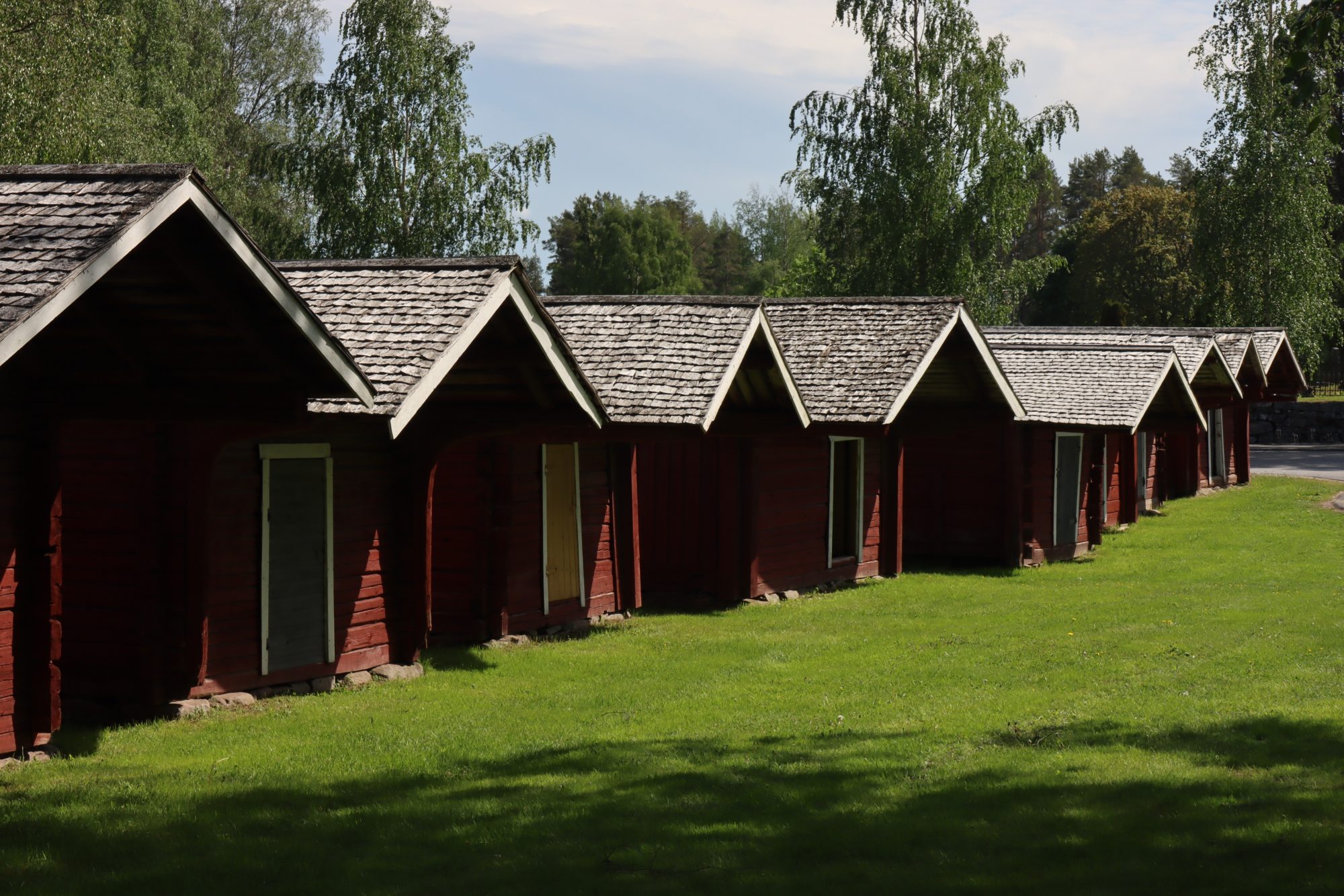 Ostrobothnia road trip in a motorhome: Närpes church stables