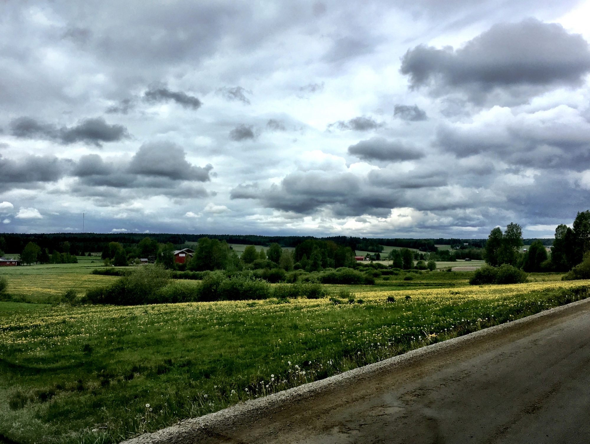 Ostrobothnia road trip, Hyypänjokilaakso landscape