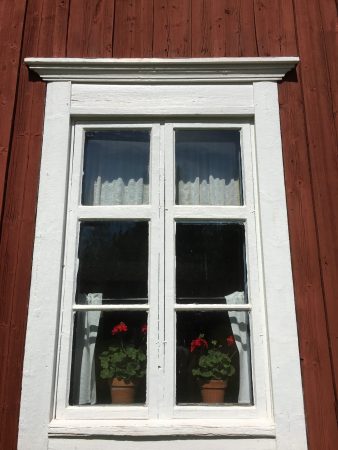 Window in Pörtom Museum