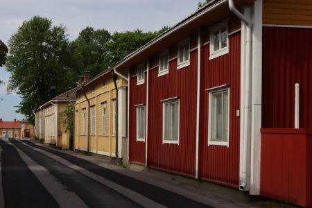 Wooden houses of Kristinestad, Finland