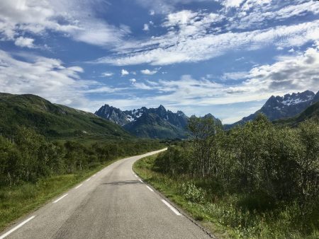 Drive through the Lofoten Islands, Norway