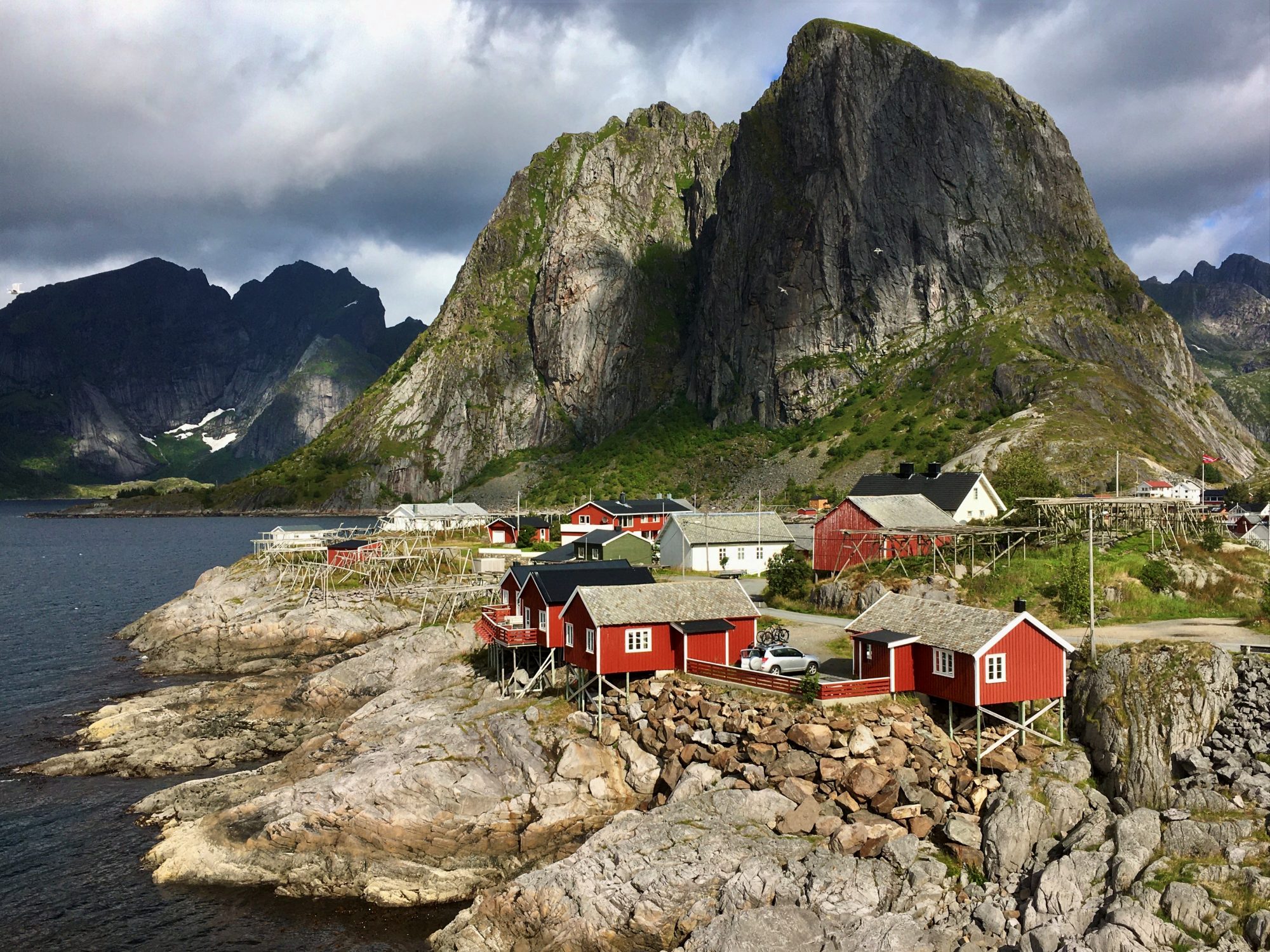 Hamnøy, spectacular drive through the Lofoten islands