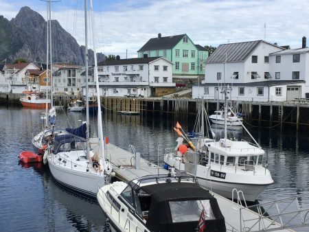 Henningsvær fishing village in the Lofoten Islands