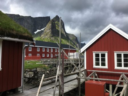The Norwegian Scenic Route in Lofoten: Reine rorbuer