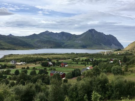 Vestvågøy landscape on the Lofoten Islands