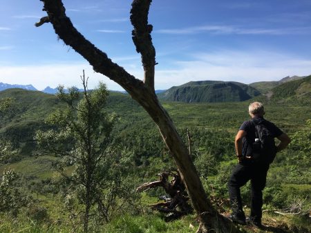 Hiking in Vesterålen, Norway