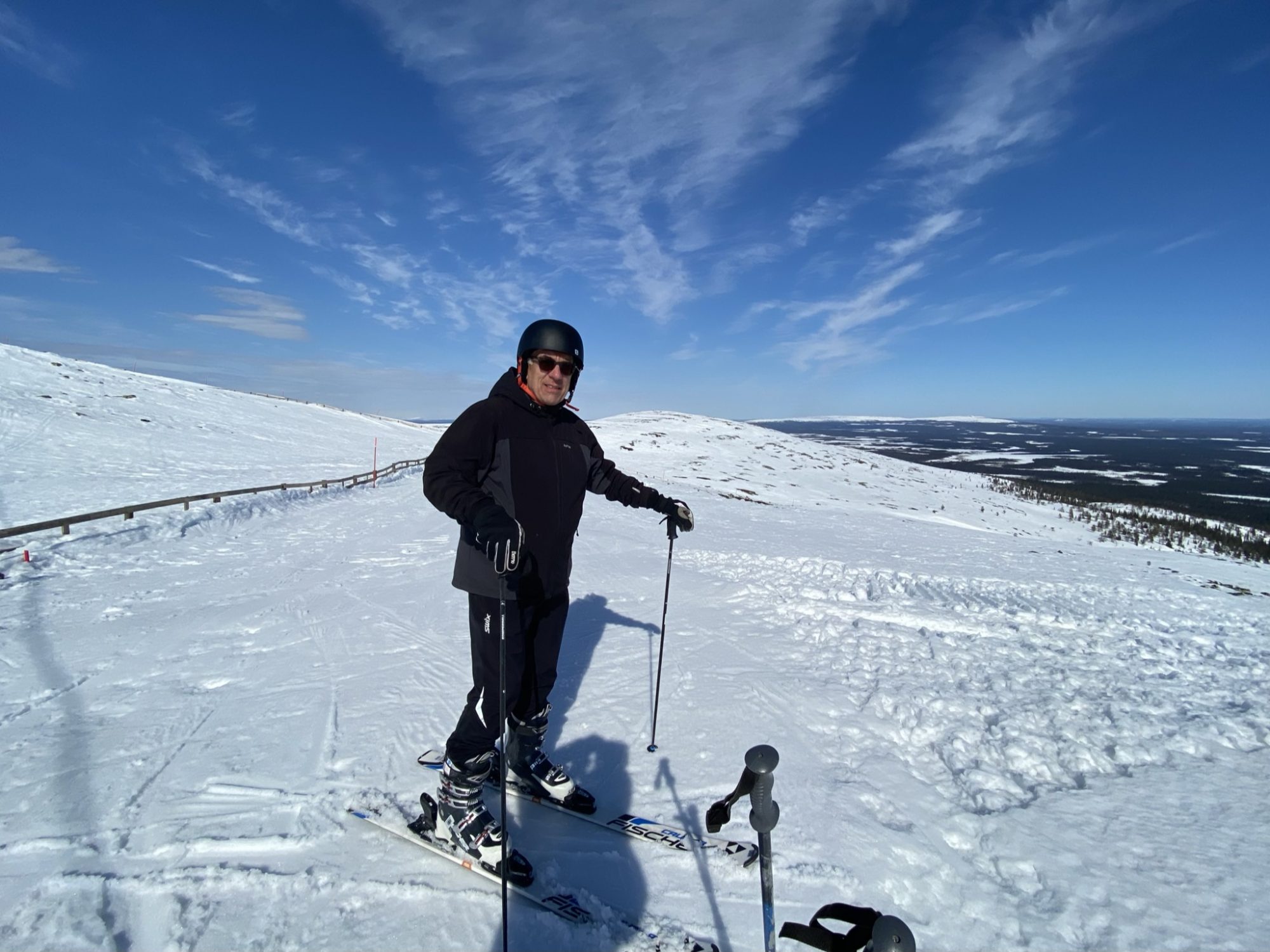 Arctic Lapland spring: on the fell top, Ylläs, Lapland