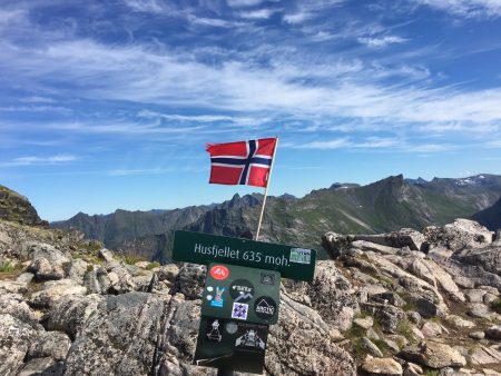 Husfjellet, 635 moh.