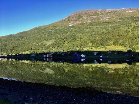 Norway by motorhome: a Kvaloya fjord