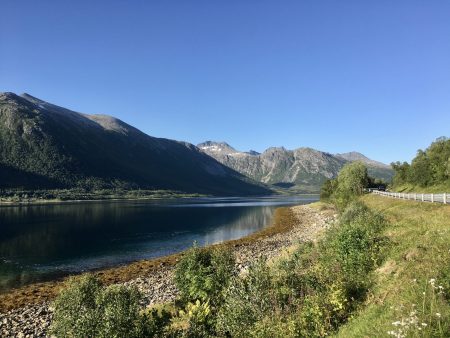 Norway by motorhome: driving in Kvaloya