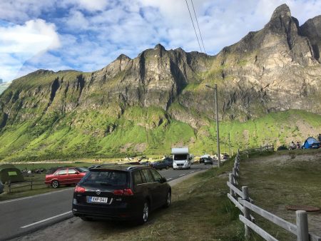 Norway by motorhome: Ersfjord Beach, Senja
