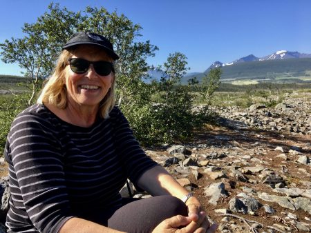 Norway by motorhome: on the stony Blåisvatnet path