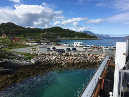 Queue to Andenes-Gryllefjord ferry