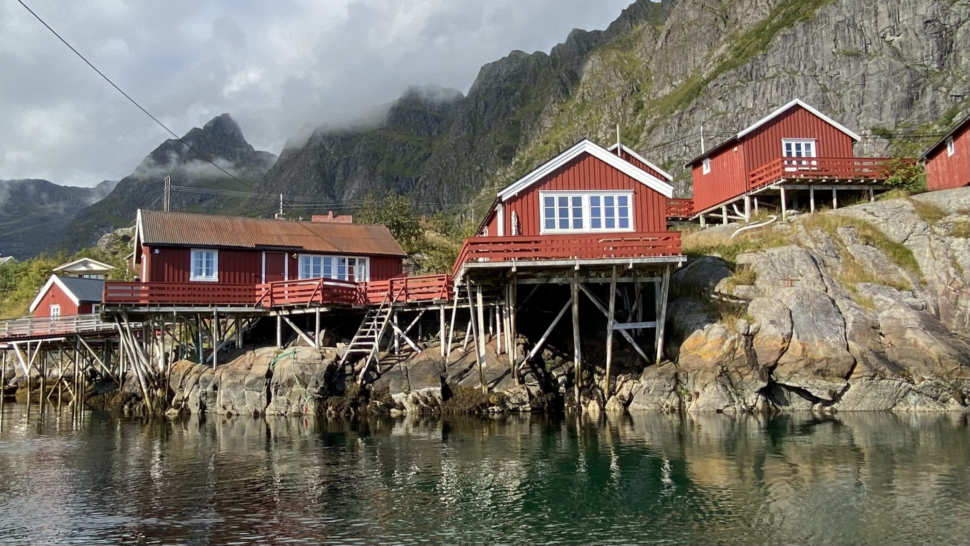 Å i Lofoten Fishing huts in Å i Lofoten