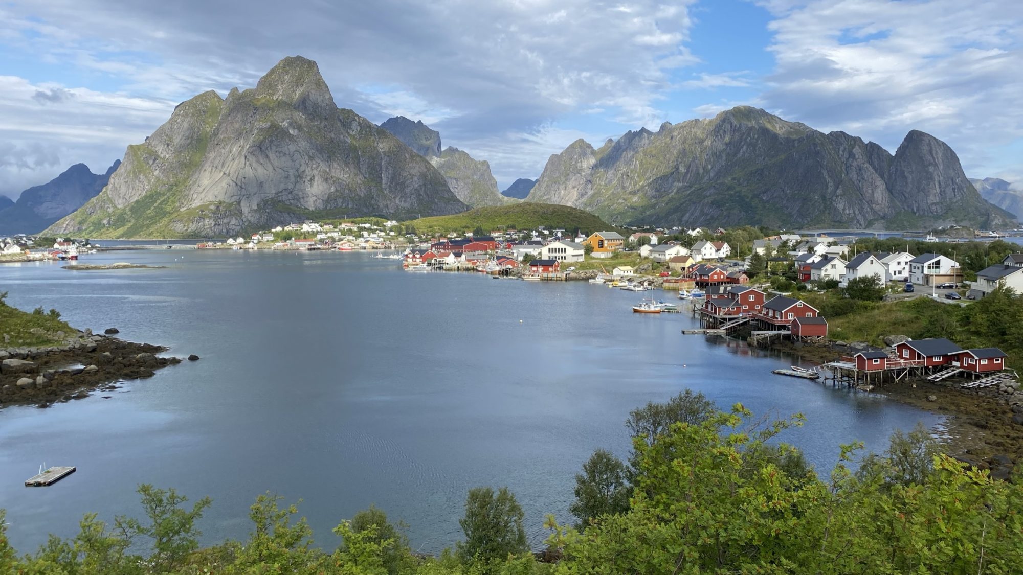 View of Reine, Lofoten Hiking in Lofoten: view of Reine