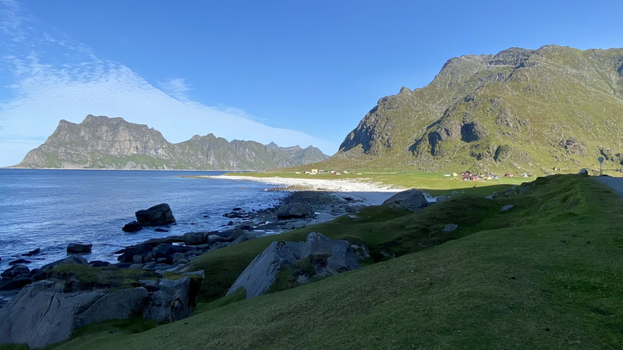Uttakleiv beach, Lofoten Uttakleiv beach, Lofoten
