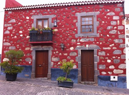 Santa Brigida, pretty town in Las Palmas mountains