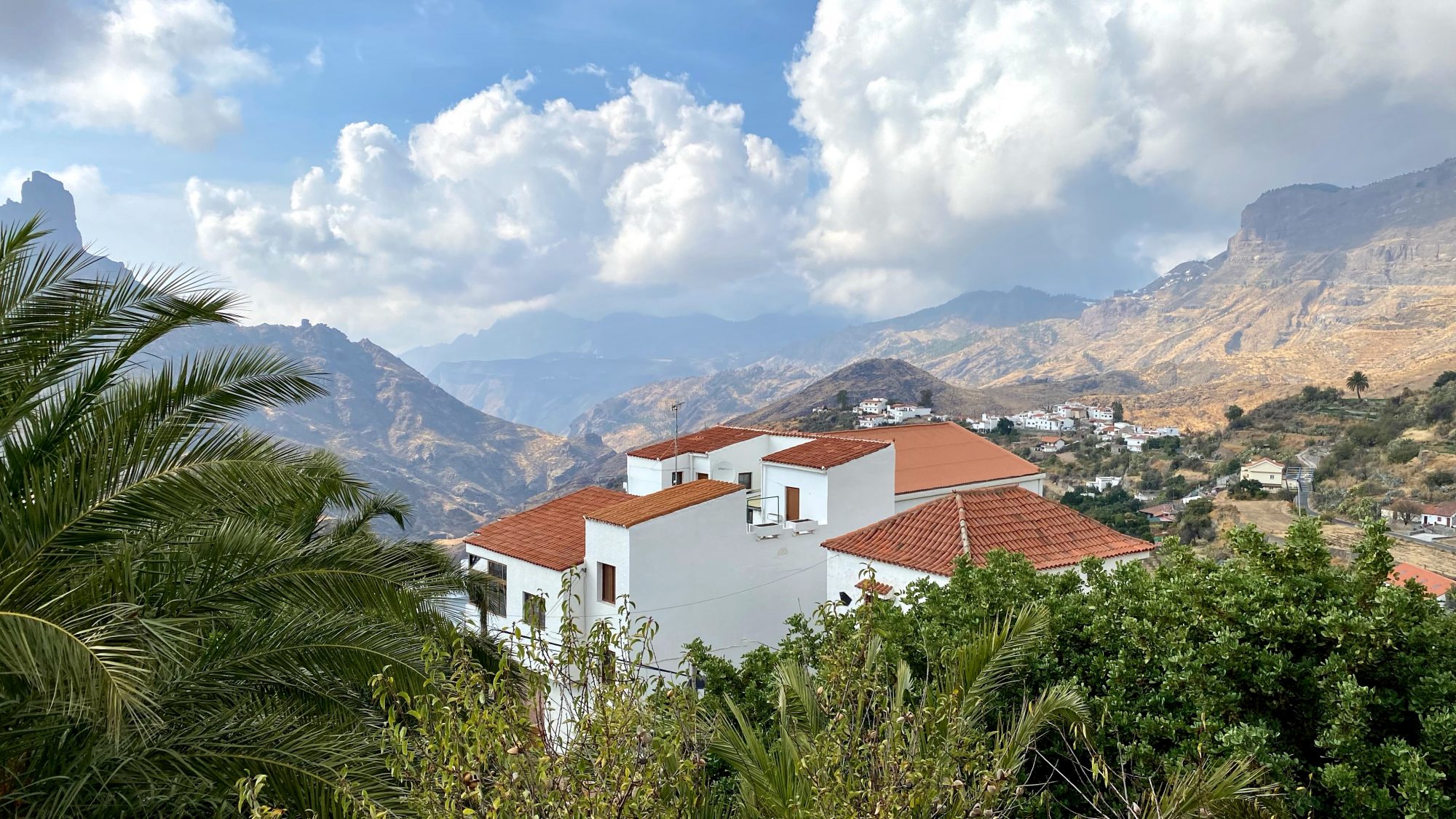 Tejeda, Gran Canaria A view of the central mountains of Gran Canaria