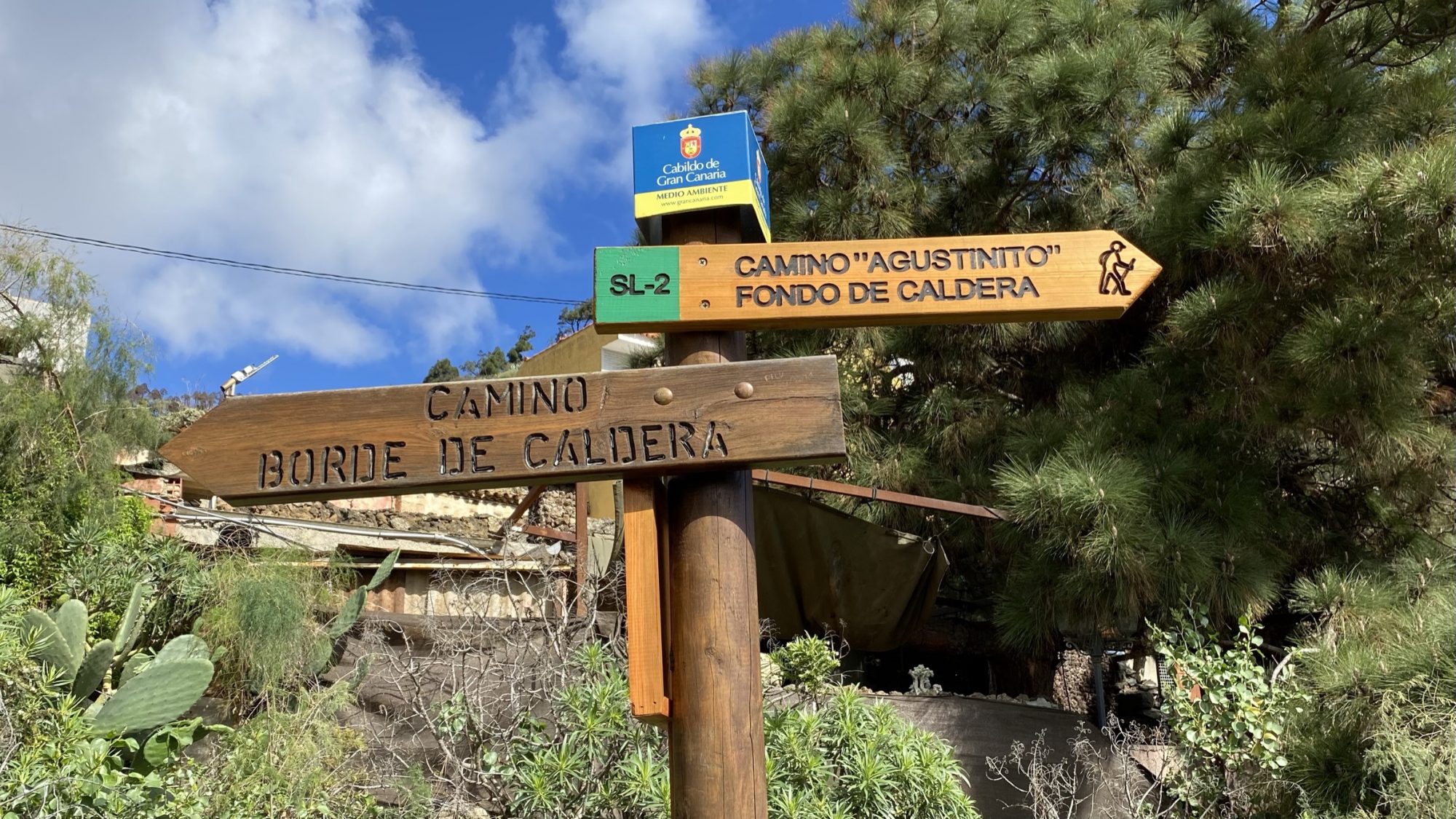 Camino Borde y Camino Fondo de Caldera
