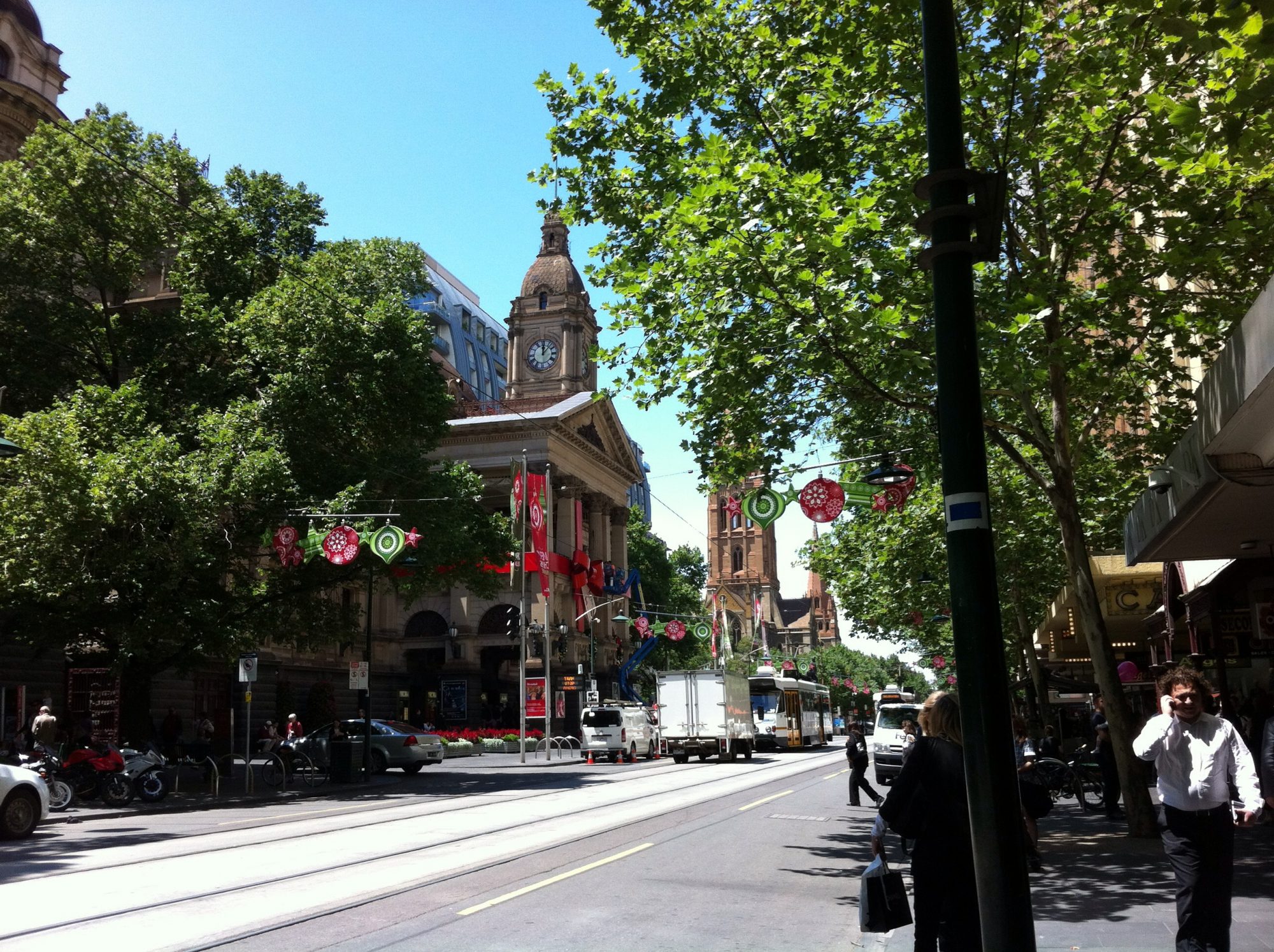Melbourne sights: The townhall