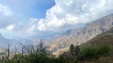 Mountain view from Cruz de Tejeda, Gran Canaria