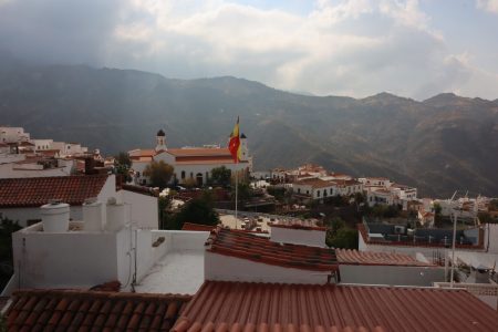 Tejeda in the mountains of Central Gran Canaria