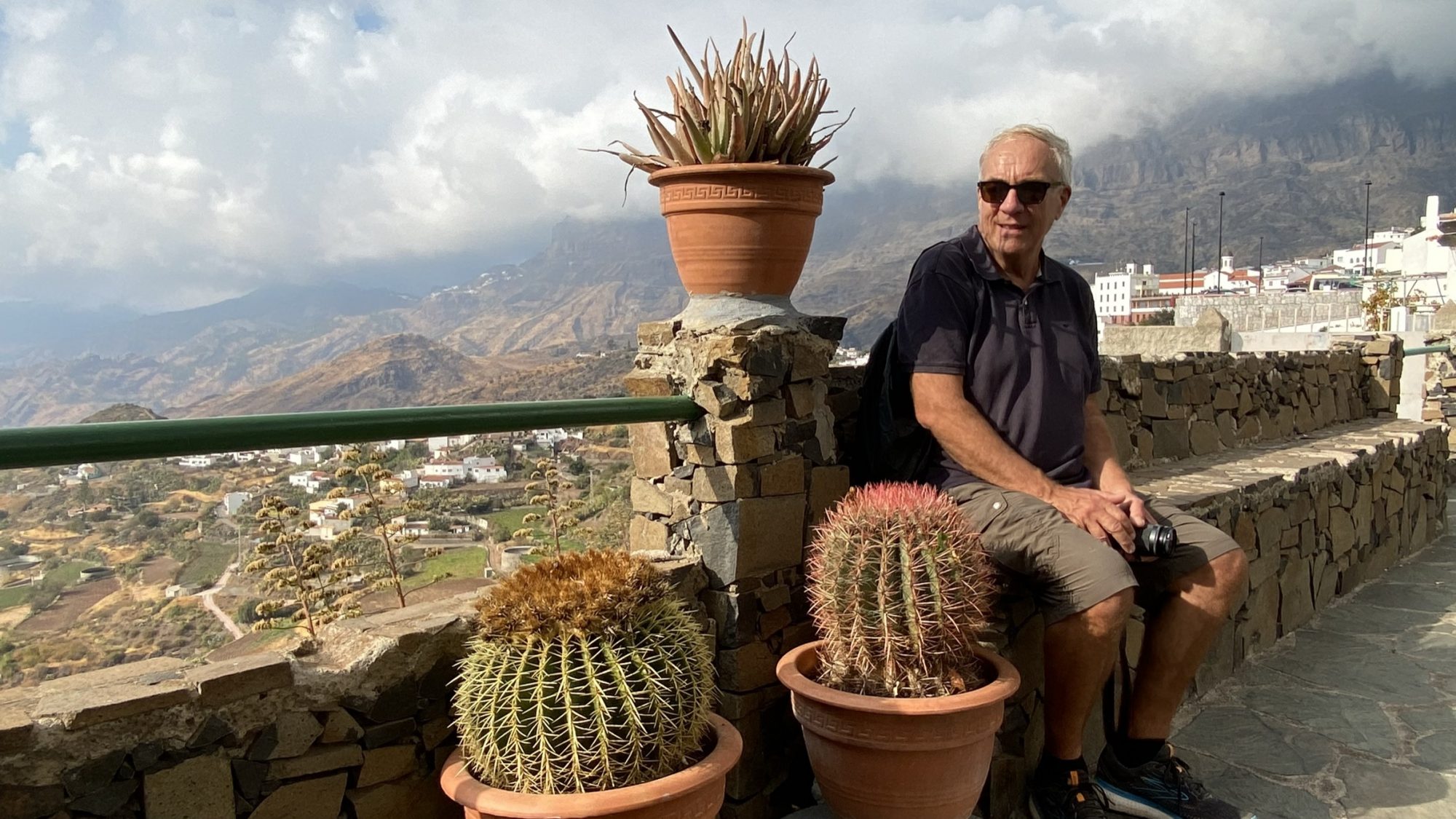 On a day trip to the high center of Gran Canaria Visiting the central part of Gran Canaria