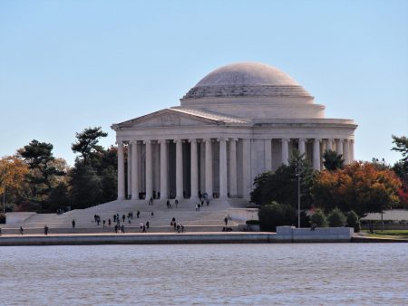 National Mall itinerary south of the Tidal Basin