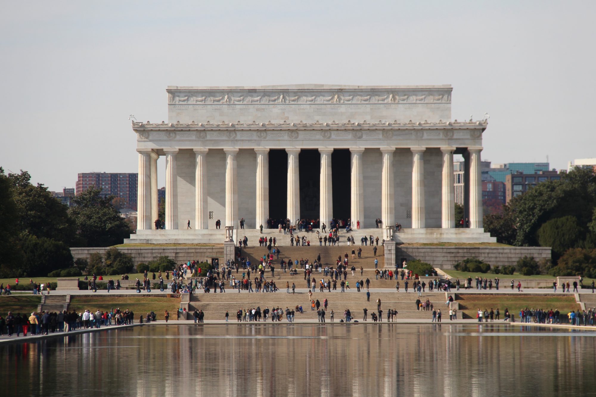 National Mall walking itinerary, the Lincoln Memorial