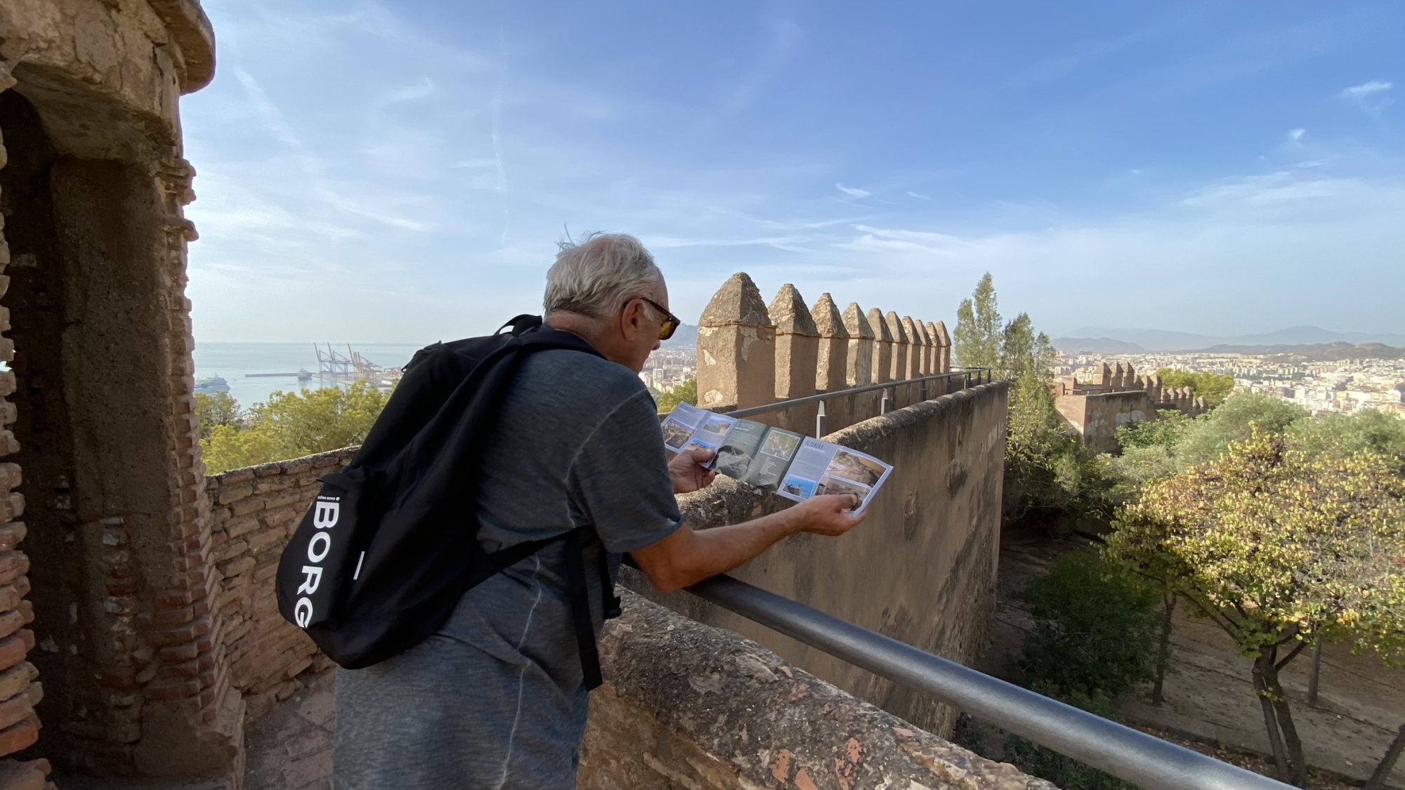 Exploring the pretty Costa del Sol: Castle of Gibralfaro, Malaga