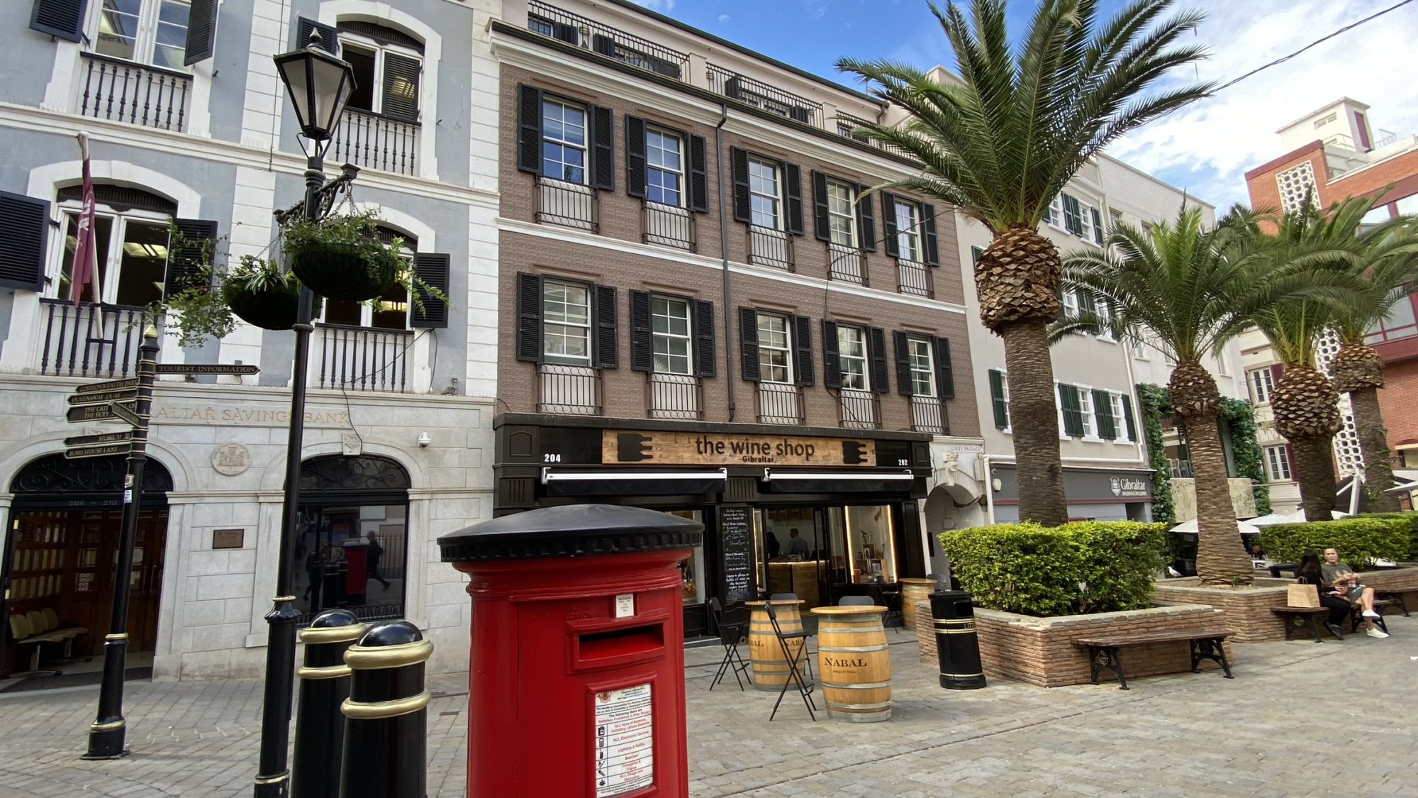 Gibraltar, a Mediterranean part of Great Britain