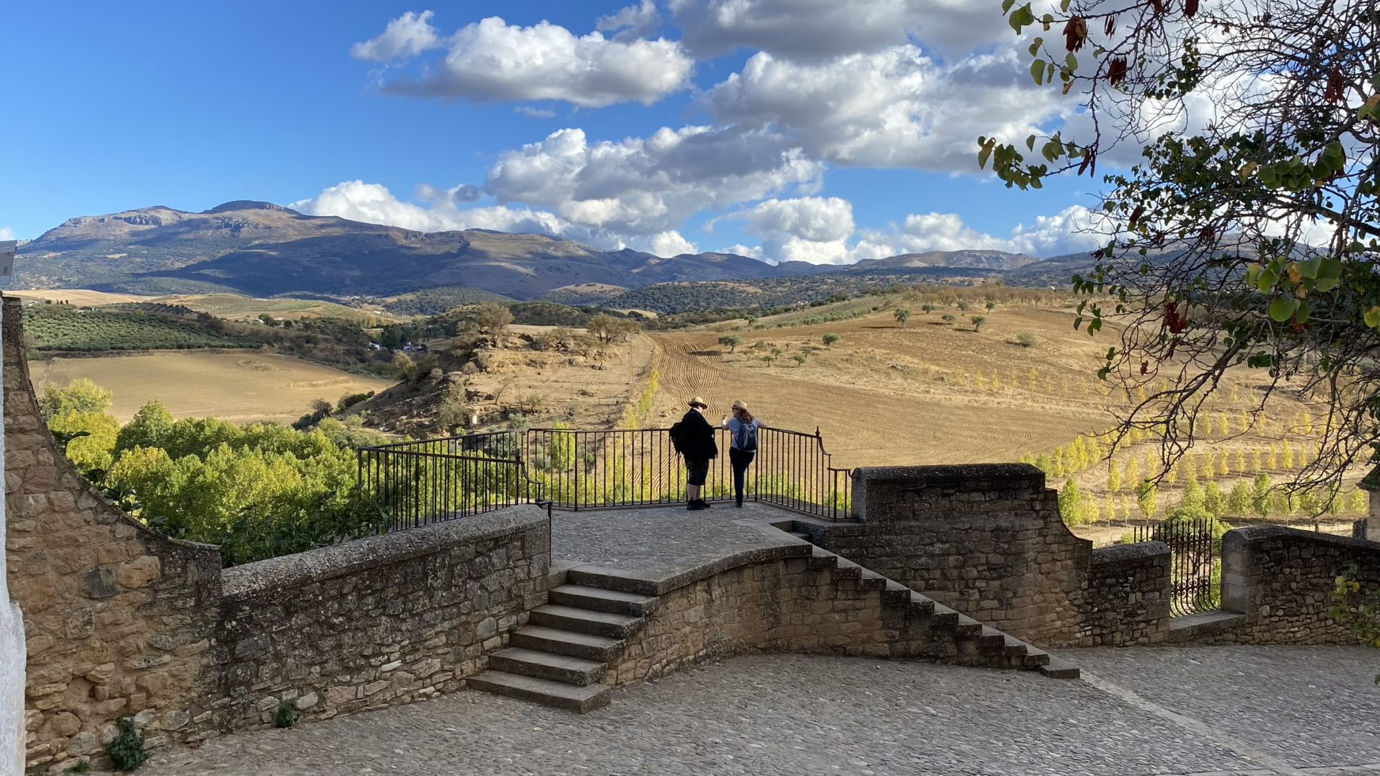 Looking into the Serrania de Ronda