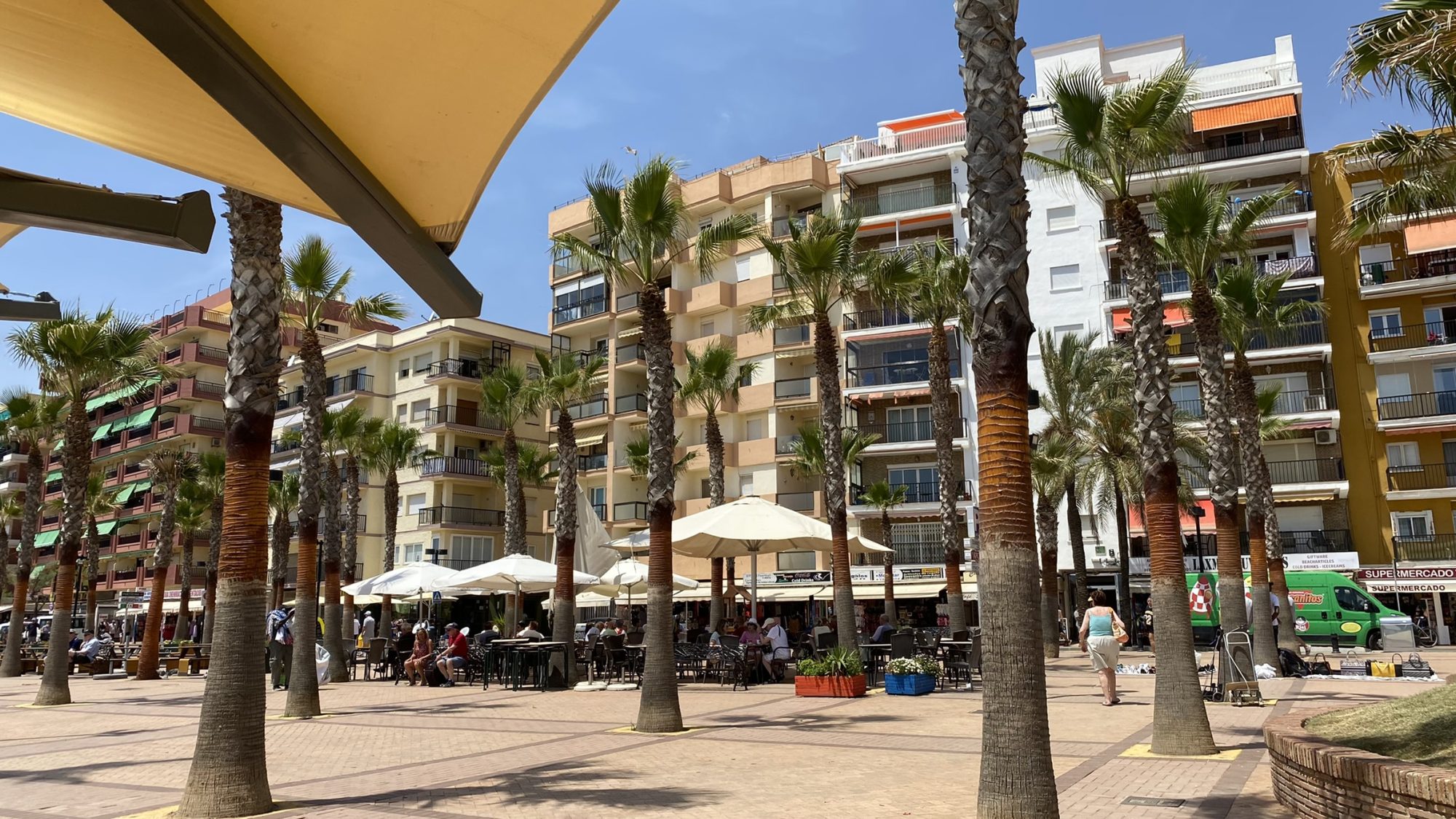Paseo Maritimo, Fuengirola beach, Costa del Sol