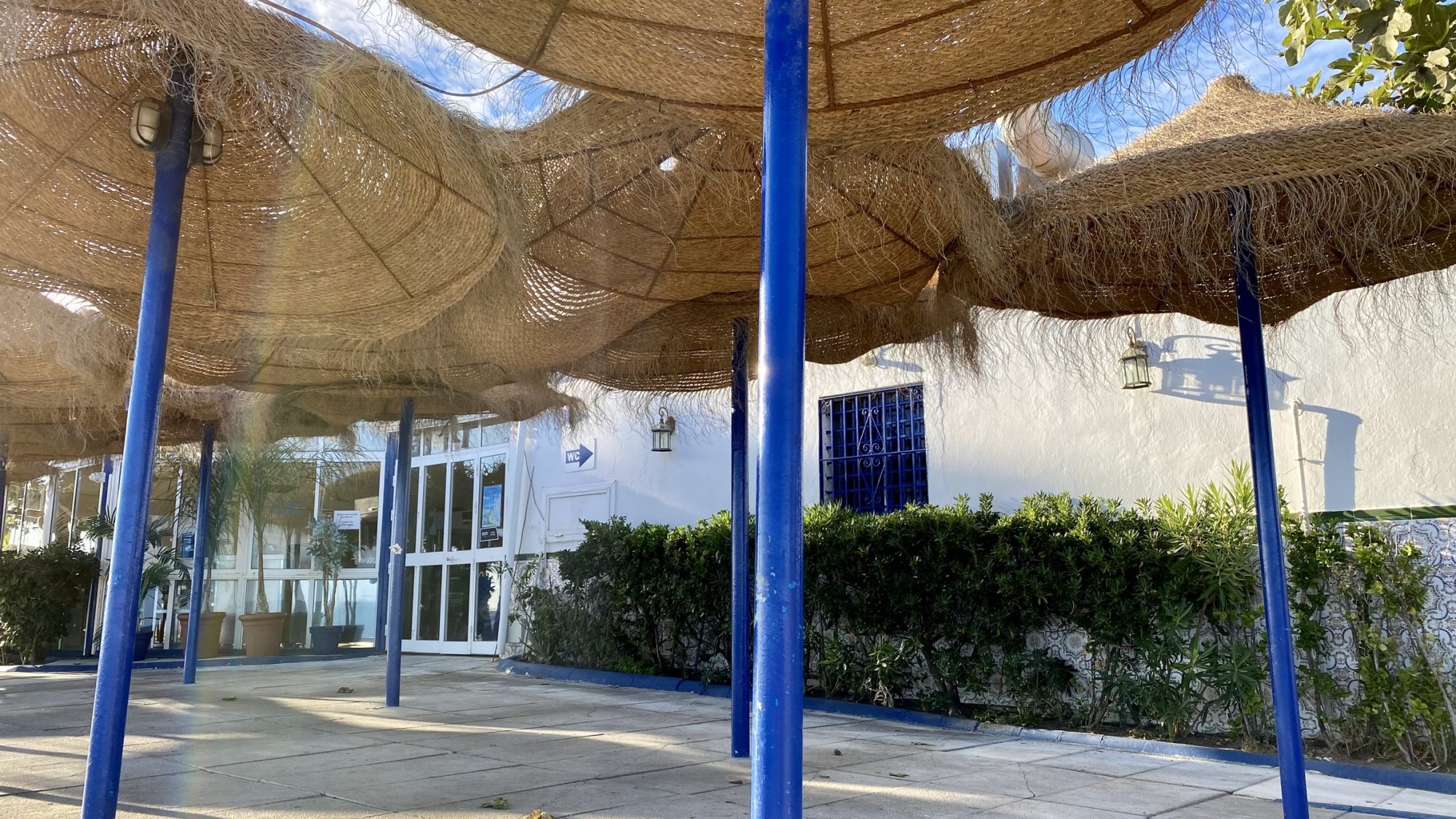 Sun shades in La Cala de Mijas